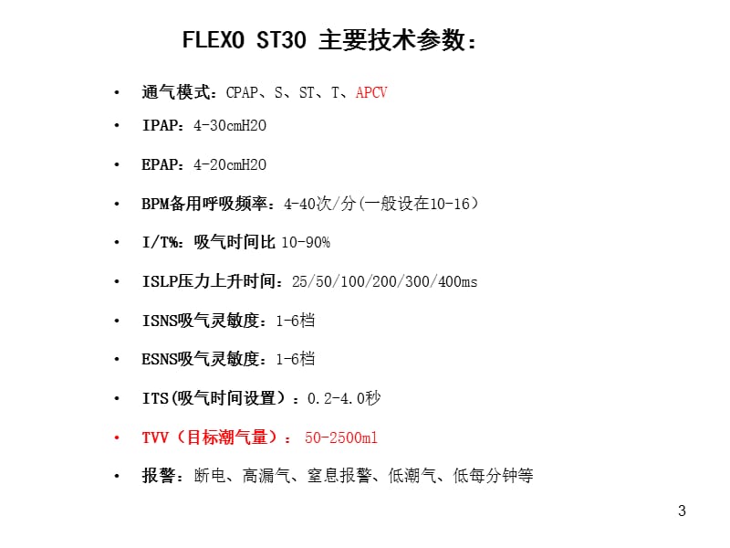 無創呼吸機Flexo應用 ST模式操作指南與臨床應用